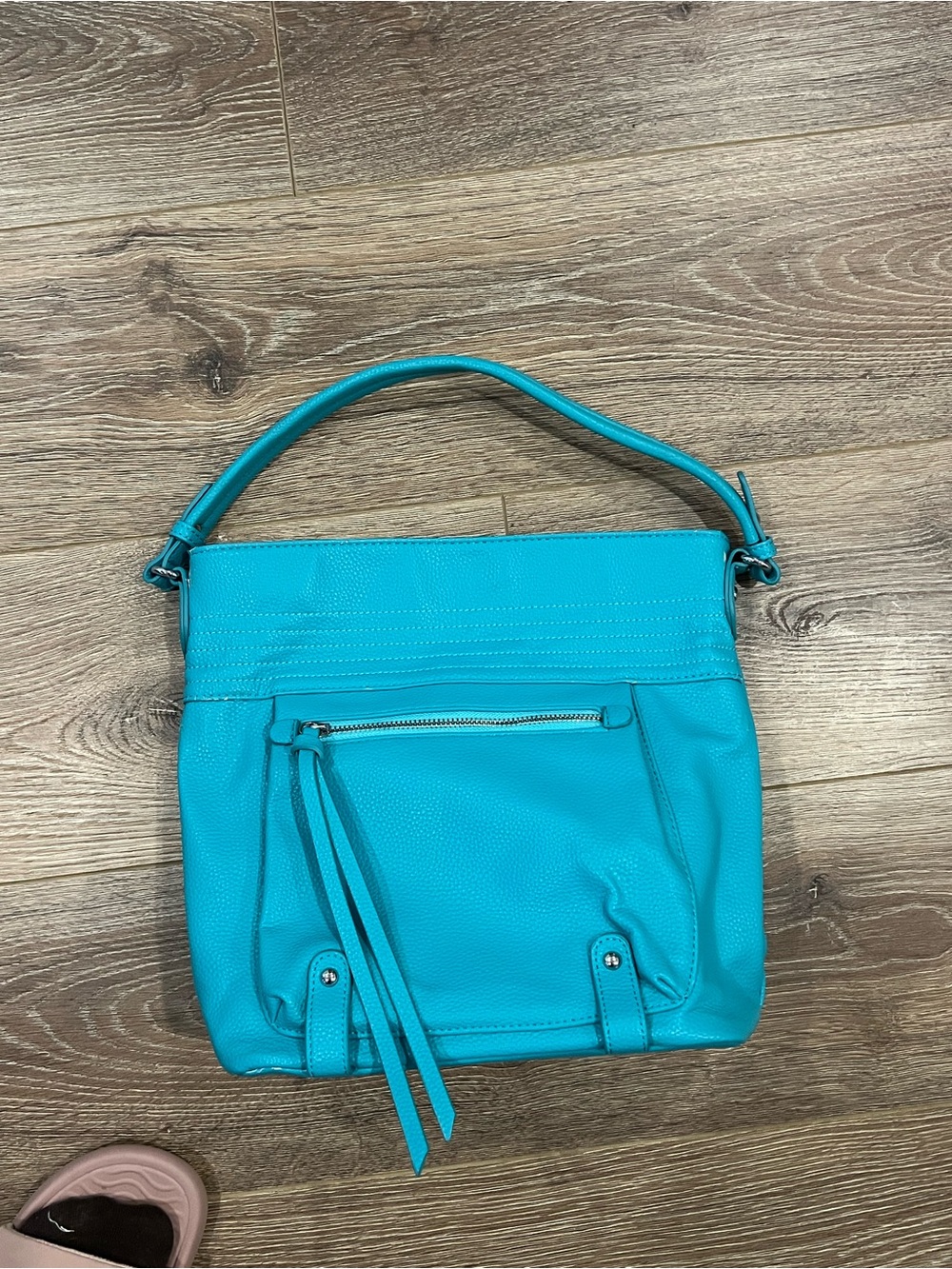 excellent condition y2k aquamarine hobo bag